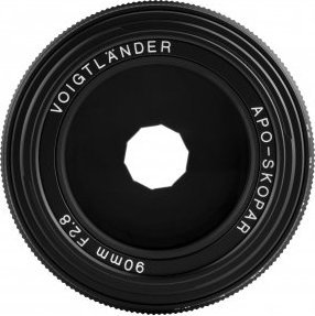 Objektiv Voigtlander APO Skopar 90mm f/2.8, për Leica M, i zi