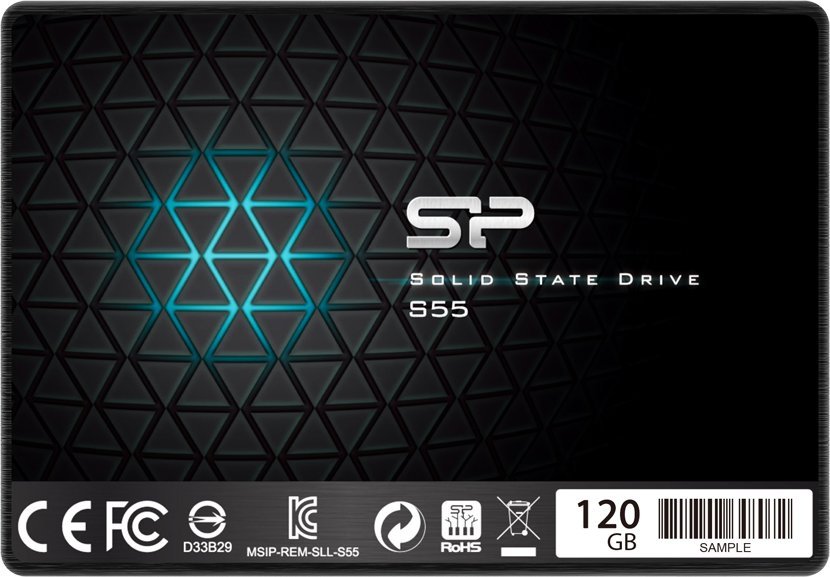 SSD i brendshëm Silicon Power S55, 120GB, 2.5", SATA III