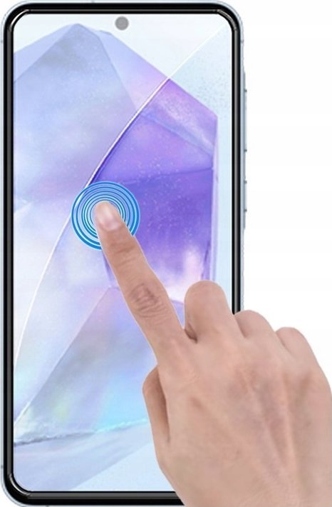 Xham mbrojtës OG Premium për Samsung Galaxy A35 A55, tempered glass, i zi