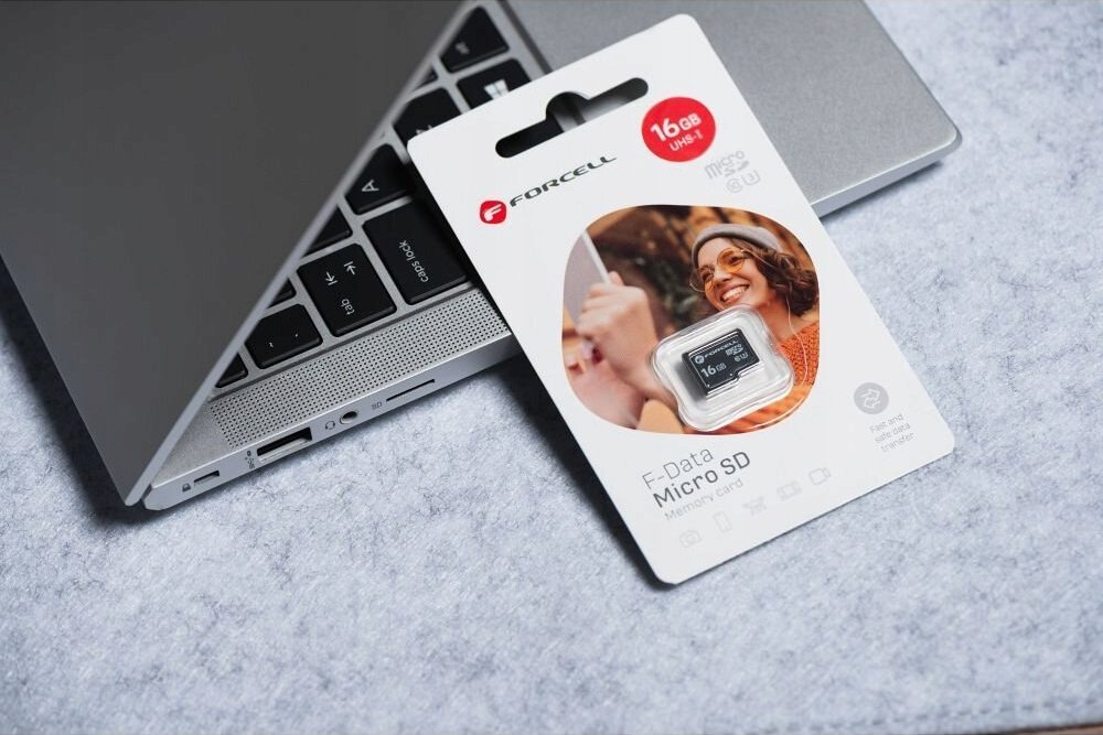 Kartë memorie Forcell F Data, 16GB, microSD UHS I U3 Class 10