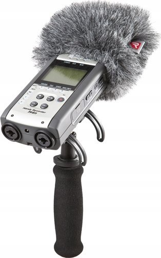 Kit regjistruesi portativ Rycote për Zoom H4n, sistem pezullimi, mbrojtës ere, i zi