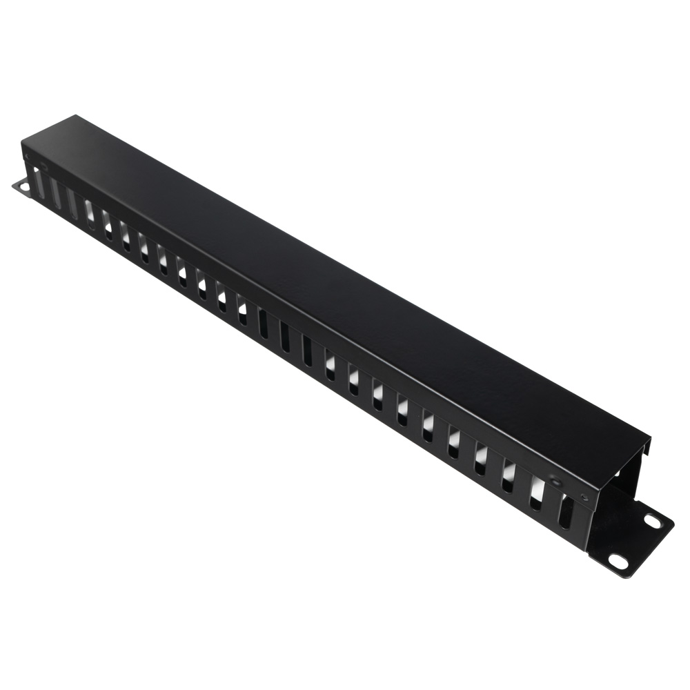 Panel menaxhimi kabllosh Lanberg SPCM-1U-BK-02, 1U, 19", i zi