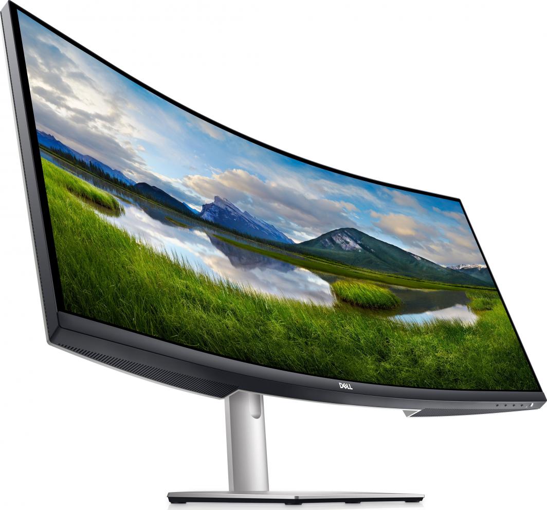Monitor Dell S3422DW, 34'', 3440 x 1440, i bardhë 
