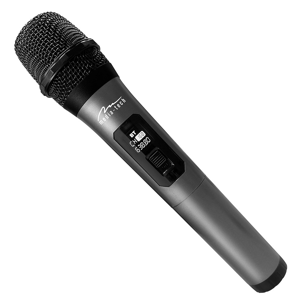 Mikrofon karaoke Media-tech Stage MT398, Bluetooth, USB-C, i zi