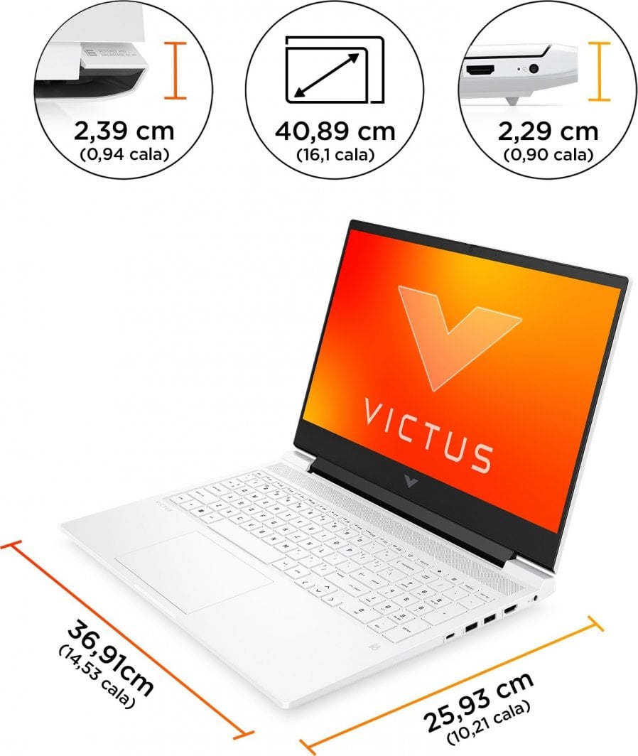 Laptop HP Victus 16, 16" 144 Hz, Intel Core i5 13500H, 16 GB RAM, 512 GB SSD, Nvidia GeForce RTX 4050, i kaltër