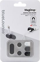 Mbajtëse magnetike për kabllo Bluelounge MagDrop, set 3 copë, silikoni, shumëngjyrëshe