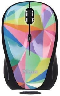 Maus Trust YVI, wireless, USB