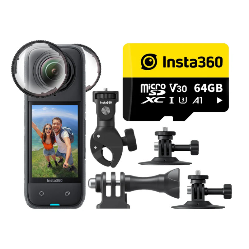 Insta360 X4 8K Motorcycle Bundle