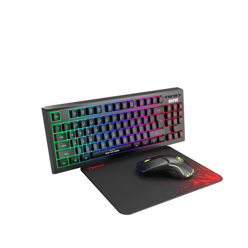 Set - Tastierë, Maus + Mauspad MARVO CM310 EN