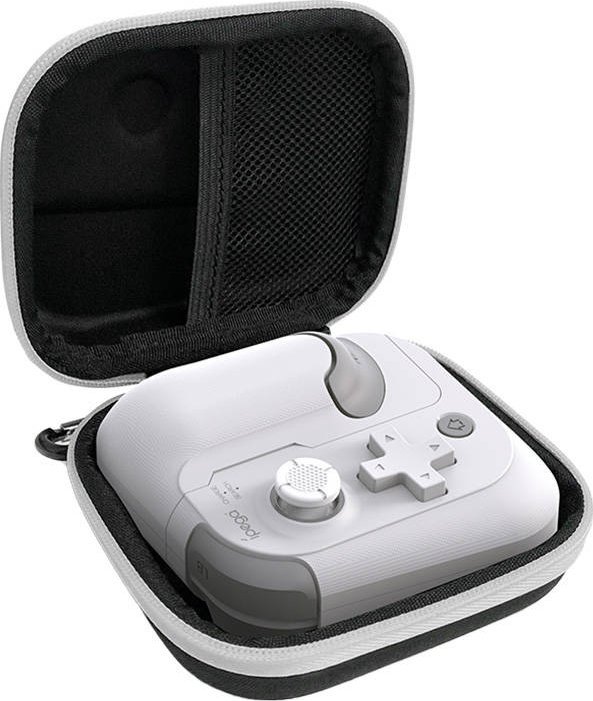 Kontroller iPega Ipega pad me mbajtëse për celular, i bardhë