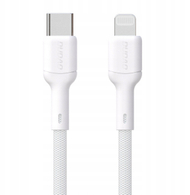 Kabllo USB Dudao L9X USB C në Lightning, 2m, 30W, e bardhë