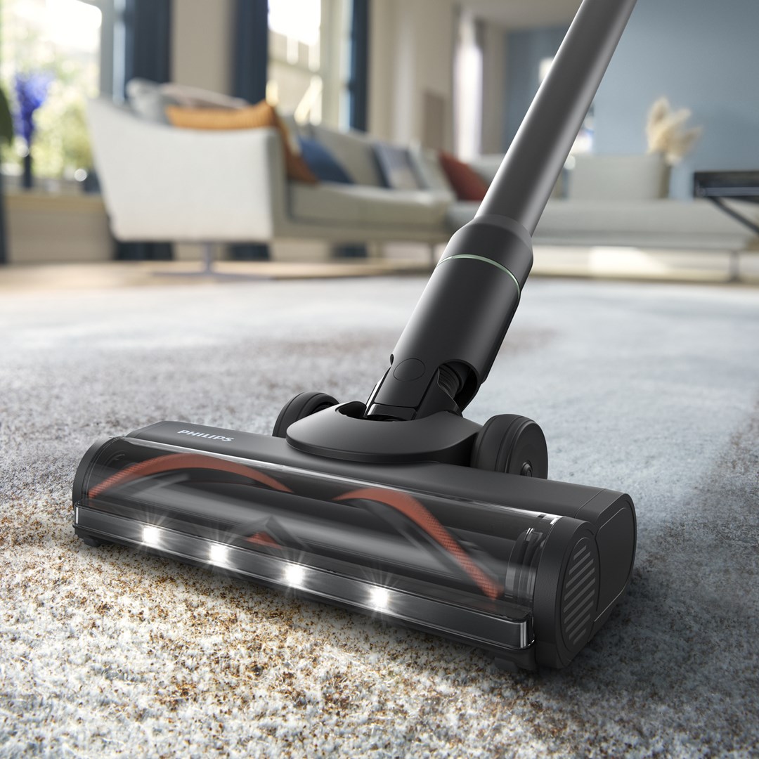 Fshesë me korrent Philips AquaTrio Cordless 7000 Series XW7263/11, pa kabllo, 3 në 1, gri