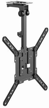 Таванска држачка за ТВ Gembird CM-55ST-01, 23-55\", 20kg, црна