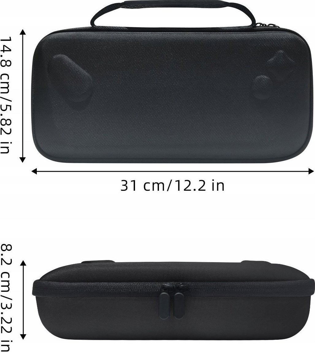 Kuti mbrojtëse JYS për Asus ROG Ally X JYS RAX011, me stendë, e zezë