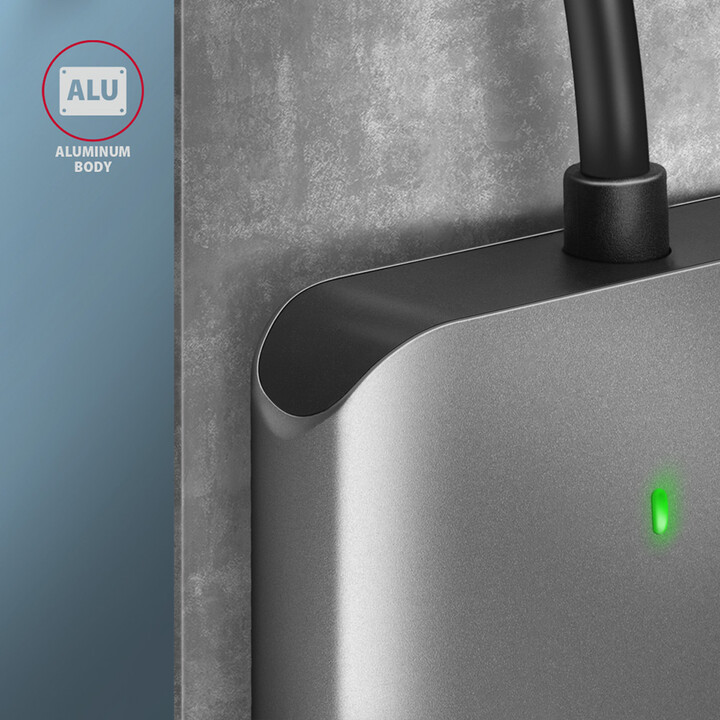 Lexues i kartës së memories AXAGON CRE-S3C, gri