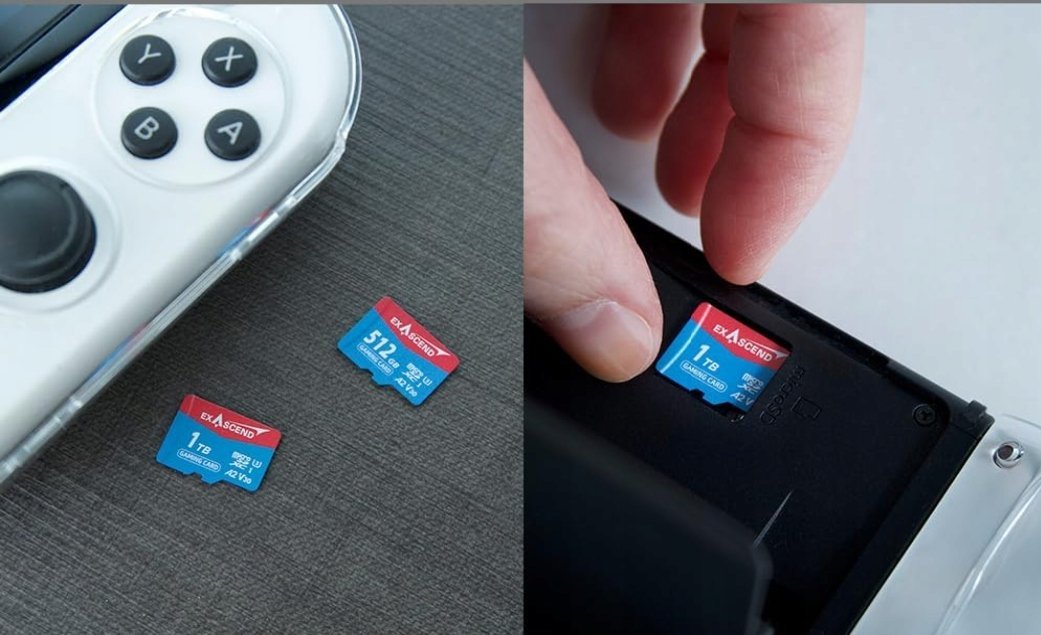 Kartë memorike MicroSD Exascend, 512GB, UHS-I U3 V30 A2, deri 175MB/s