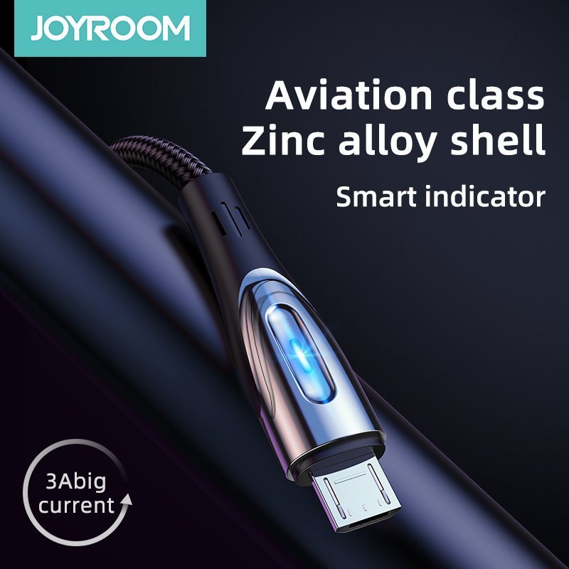Kabllo USB Joyroom S M411, USB A në microUSB, 1.2m, i zi
