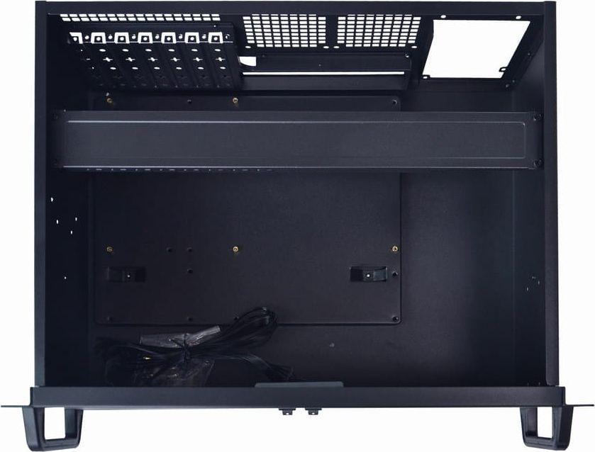 Kasë serverike Gembird, 4U-19", e zezë