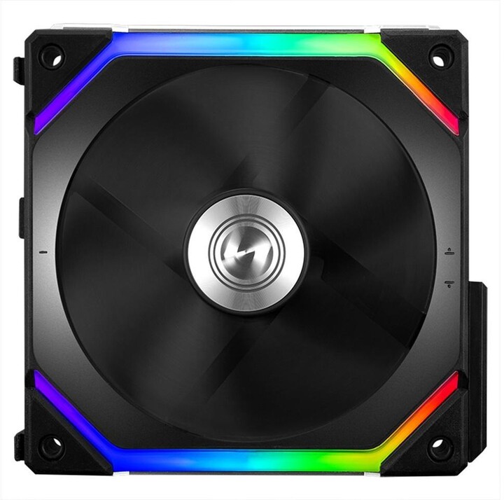 Ventilatorë LIAN-LI UNI FAN SL120, ARGB, PWM, 3 copë, të zi