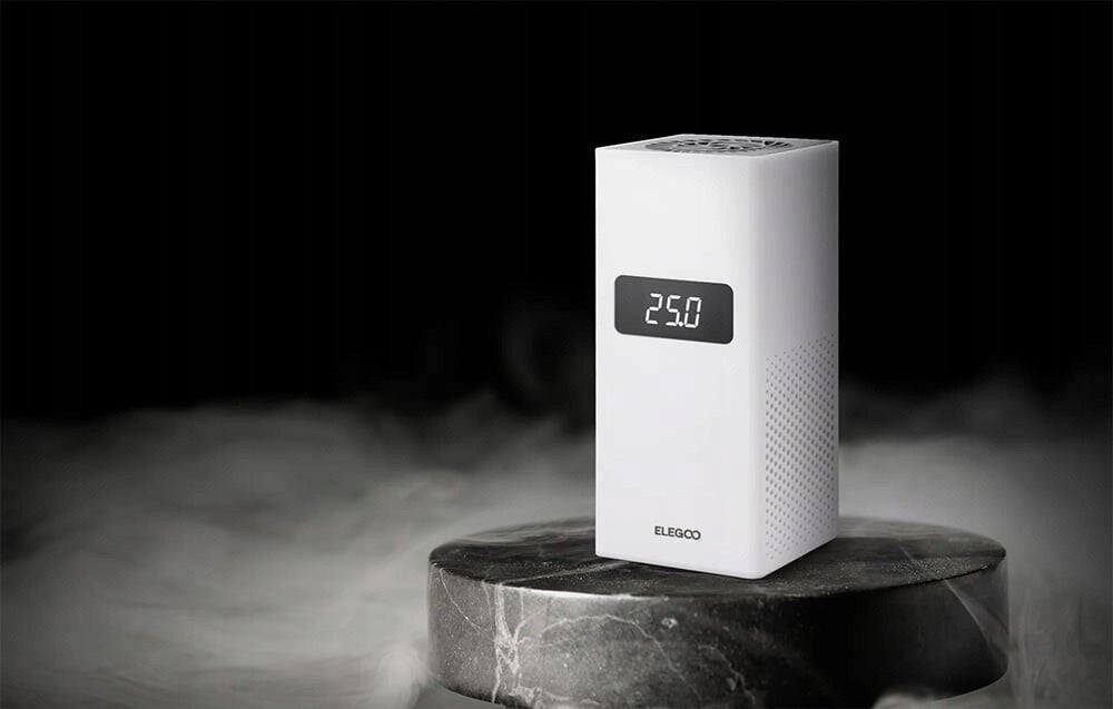 Ngrohës mini me filtër ajri Elegoo, për printera 3D, termostat inteligjent, deri 25°C, gri