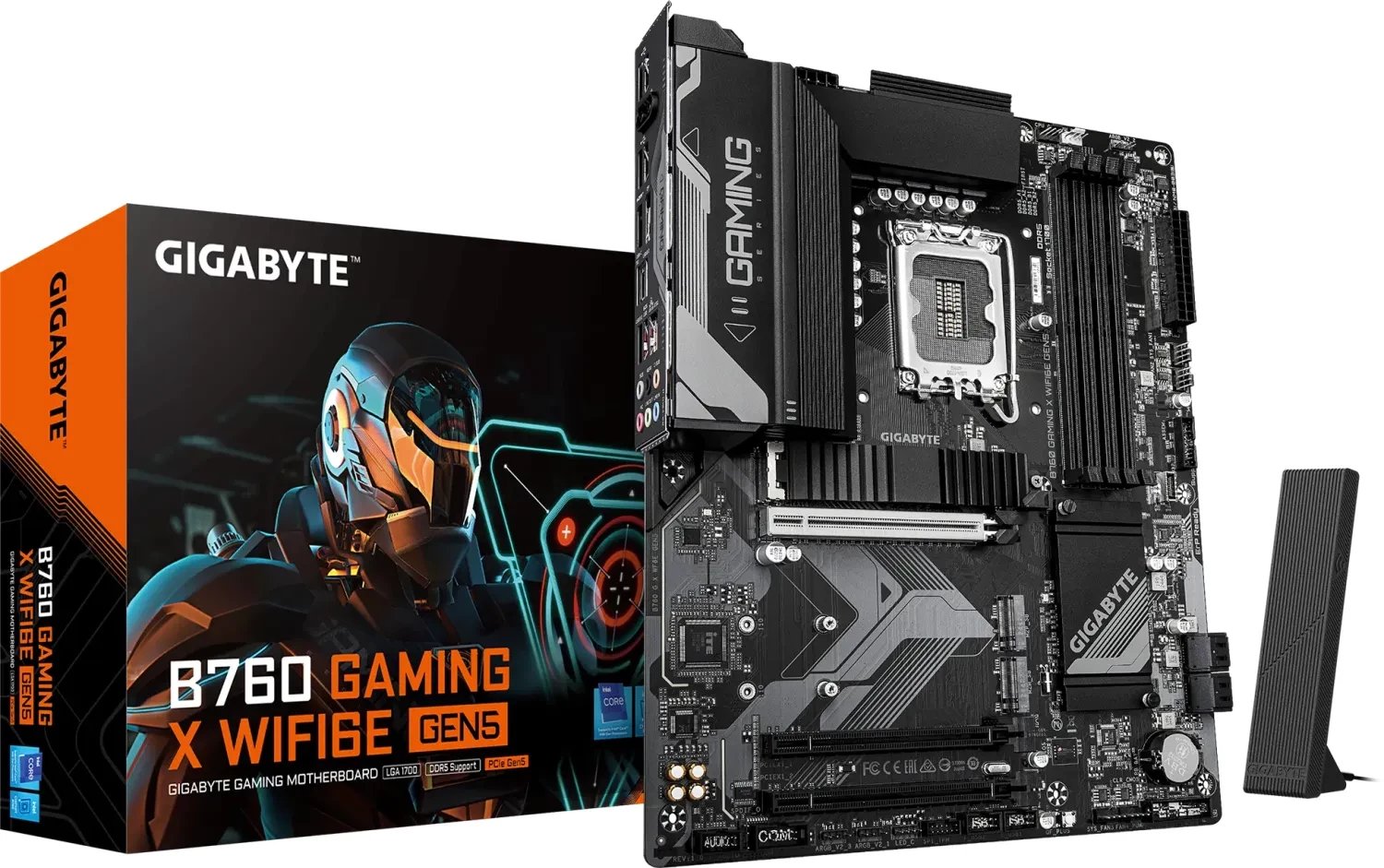 Plakë amë GIGABYTE B760 Gaming X WiFi 6E Gen5, DDR5, Wi Fi 6E, e zezë