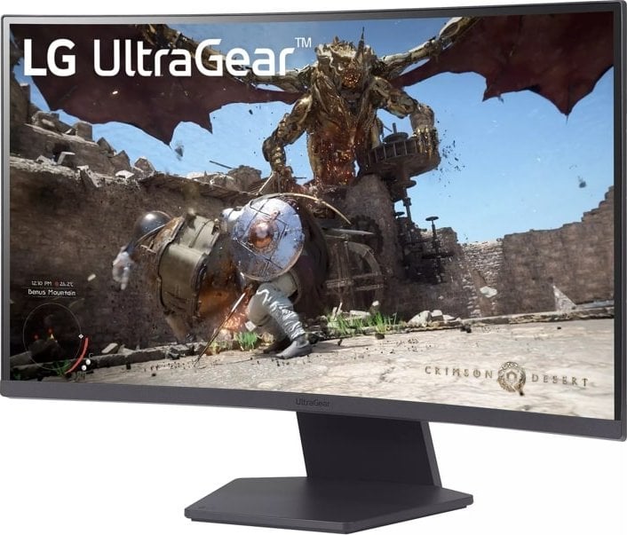 Monitor LG UltraGear 27GS60QC-B, 27", 180Hz, 1ms, i zi