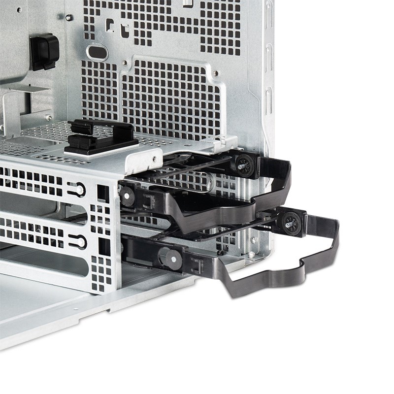 Kasa kompjuteri Chieftec MINI UNI BS-20B-OP, mini tower, e zezë