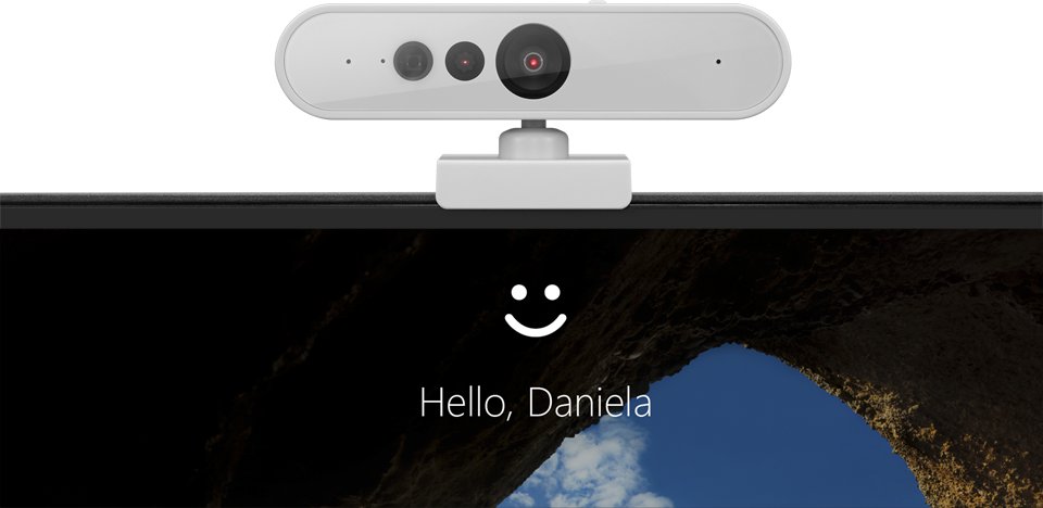 Kamerë web Lenovo 510 FHD, Full HD, mikrofona të integruar, gri Cloud
