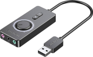 Kartë zanore e jashtme Vention CDRBF, USB 2.0, 1m, e zezë