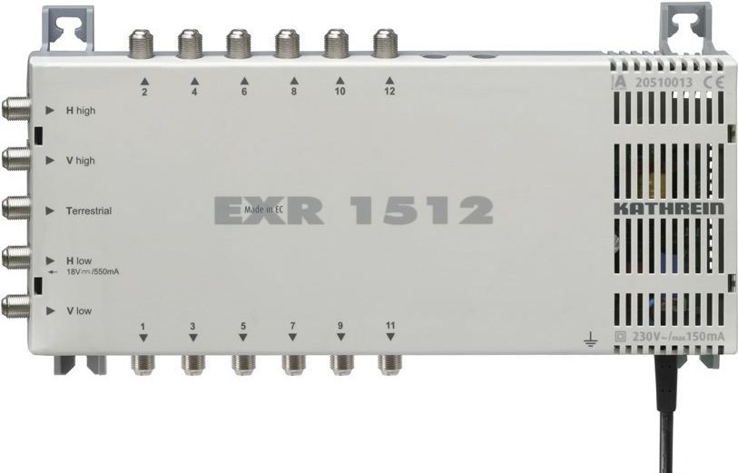 Multiswitch satelitor Kathrein EXR 1512, profesional, gri