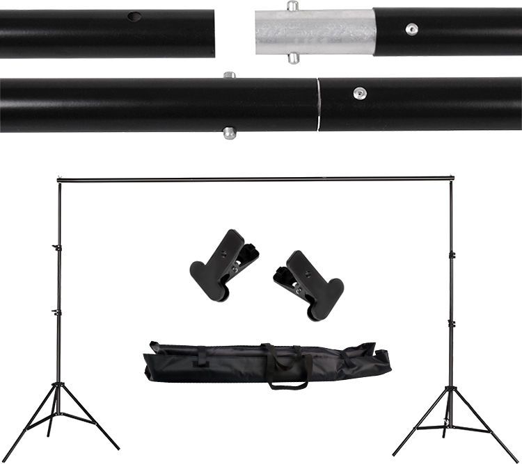 Sistem sfondi Mozos BACKGROUND KIT, teleskopik, konstruksion çeliku, i zi