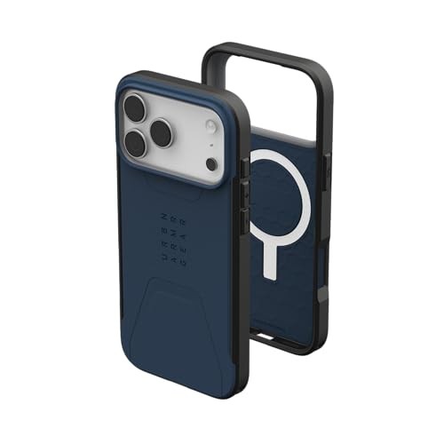 Mbrojtëse telefoni Urban Armor Gear Civilian MagSafe, për iPhone 17 Pro Max, 6.9", blu