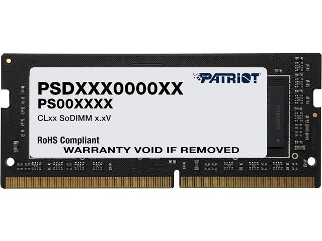 Memorie RAM Patriot Signature Line DDR4, 8GB, 3200MHz SODIMM, për laptop