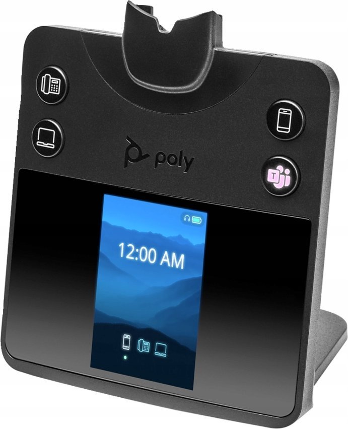 Headset pa tel HP Poly Savi 8445 Office, DECT 1880-1900 MHz, Microsoft Teams, i zi