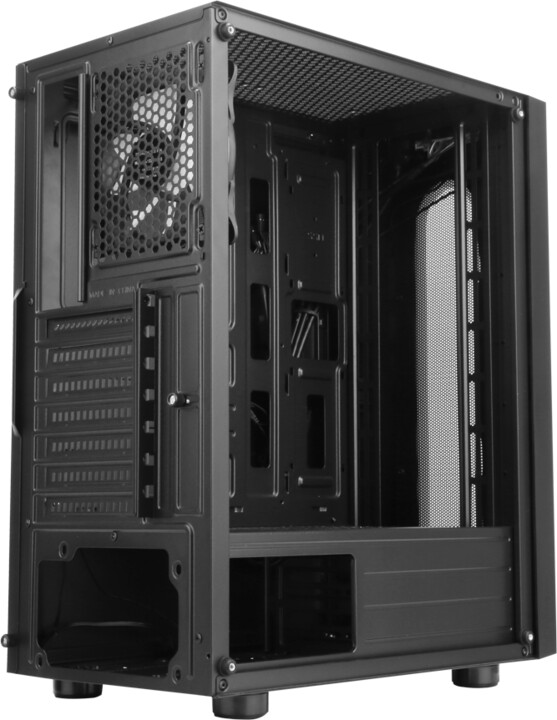 [OUTLET] Kasë kompjuteri 1stCool Sauron, ARGB, USB 3.0, e zezë