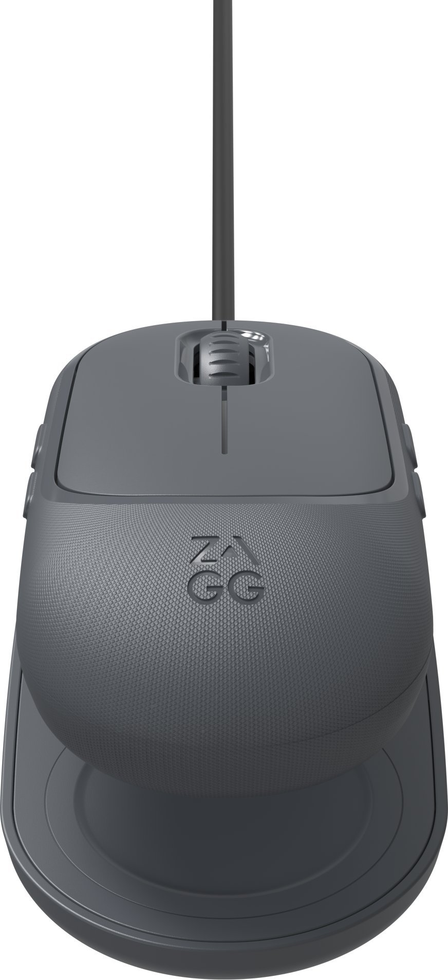 Maus Zagg Pro Mouse, wireless Bluetooth, me bazë karikimi Qi, i zi