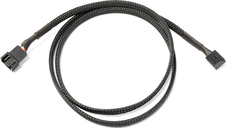 Kabull zgjatues PWM Watercool 4 pin, 90 cm, i zi