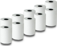 Rrollë termike Qoltec, 57x20 m, 55 g/m2, pa BPS, e bardhë