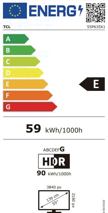 Televizior TCL 55P635, 55" (139cm), 4K UHD, i zi
