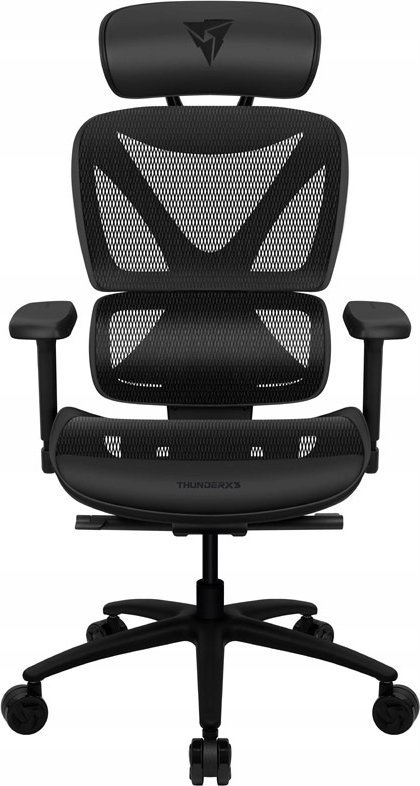 Karrige gaming ThunderX3 XTC Mesh, mekanizëm SYNC5, mbështetëse 3D për duar, e zezë