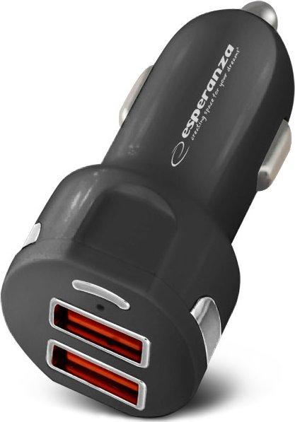 Karikues veture Esperanza EZC110K, 36W, 2x USB A Quick Charge 3.0, i zi