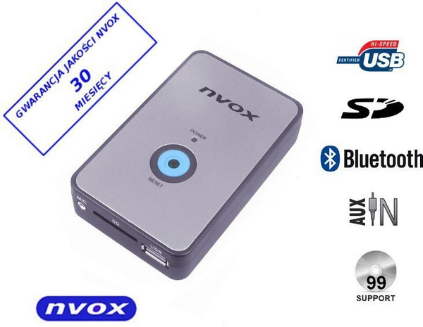 Emulatori dixhital Nvox 10PIN, MP3, USB, SD, Bluetooth