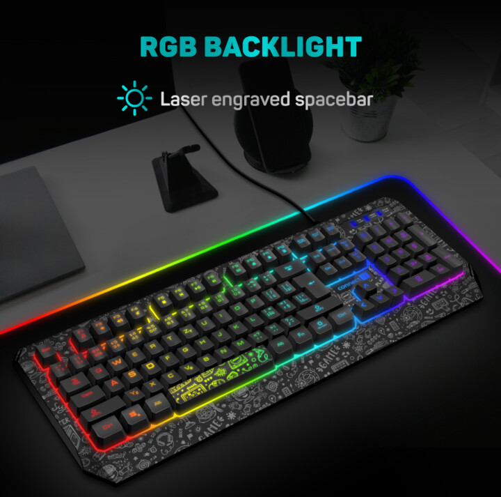 Tastierë CONNECT IT DOODLE, CZ