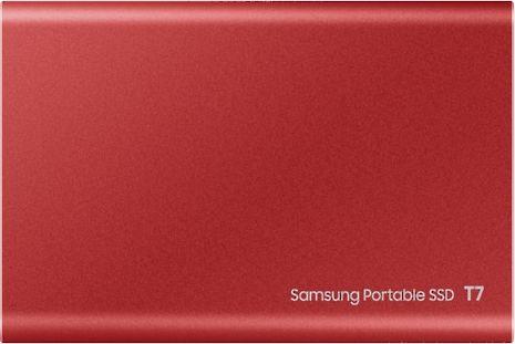 Disk SSD Samsung T7 (MU-PC500R/WW), 2.5'', USB 3.2, 500 GB, i kuq