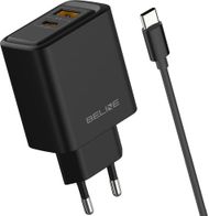 Karikues muri Beline 45W GaN, USB A USB C, kabllo USB C USB C, i zi