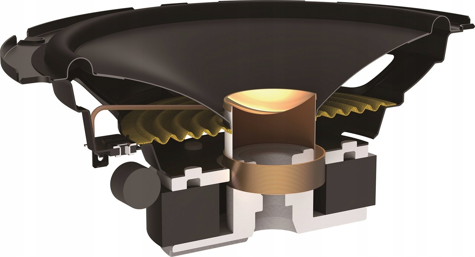 Altoparlantë veture Pioneer 6.5", 2 Way, të zinj