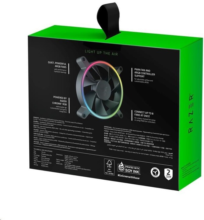 Ventilator Razer Kunai 120MM aRGB LED PWM Performance 