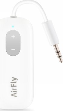 Adapter audio Bluetooth Twelve South AirFly Gen2, wireless, 20 orë bateri, i bardhë