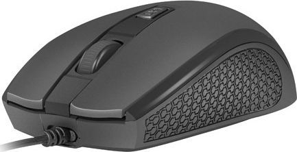 Maus Natec Hoopoe, me kabllo, USB, i zi