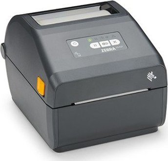 Printer etiketash Zebra ZD421D, direct thermal, 300 DPI, gri